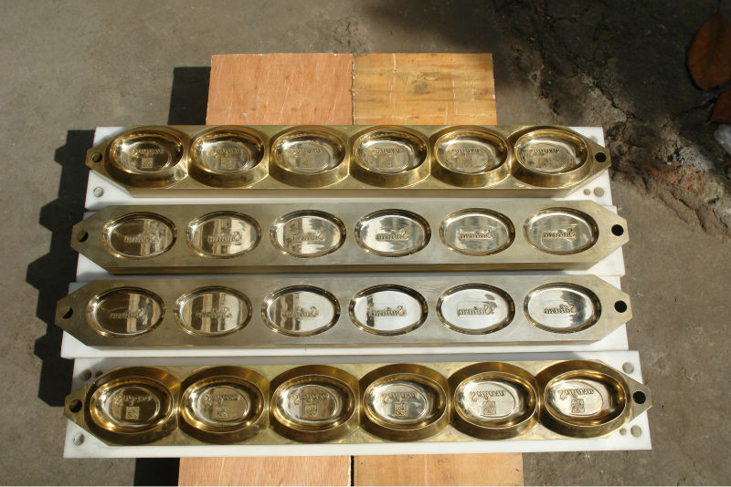 Custom Soap Stamping Die For Glossy Soap Pressing In Household Manufacturing