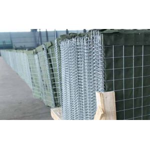  welded mesh flood control barriers galvanized welded wire mesh defensive bastion barriers Manufactures
