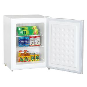 43L Manual Defrost Static Cooling Saving-energy Low Noise Vertiacal Mini Freezer With  White / Black / Silver Color