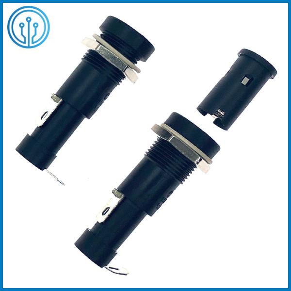 Quality 3AG Screw Driver Slot Extractor PCB Mount Fuse Holder Thermoplastic 6x30mm for sale