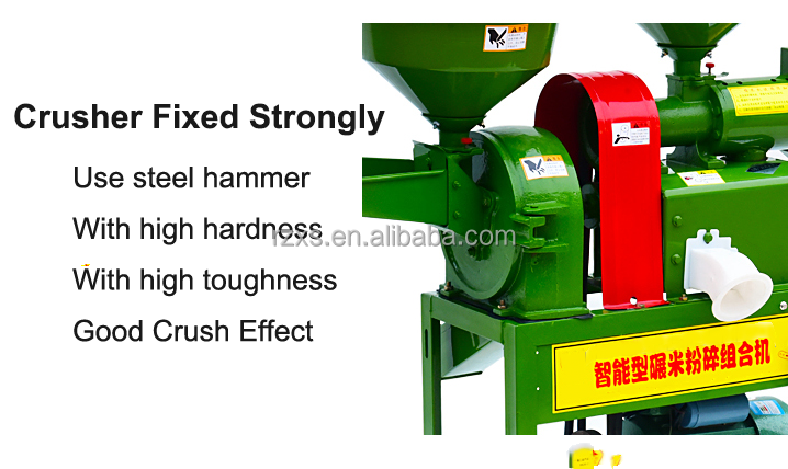 Auto Sella Rice Mill Hammer Roller Polisher for Small Combined Mini Milling Machine