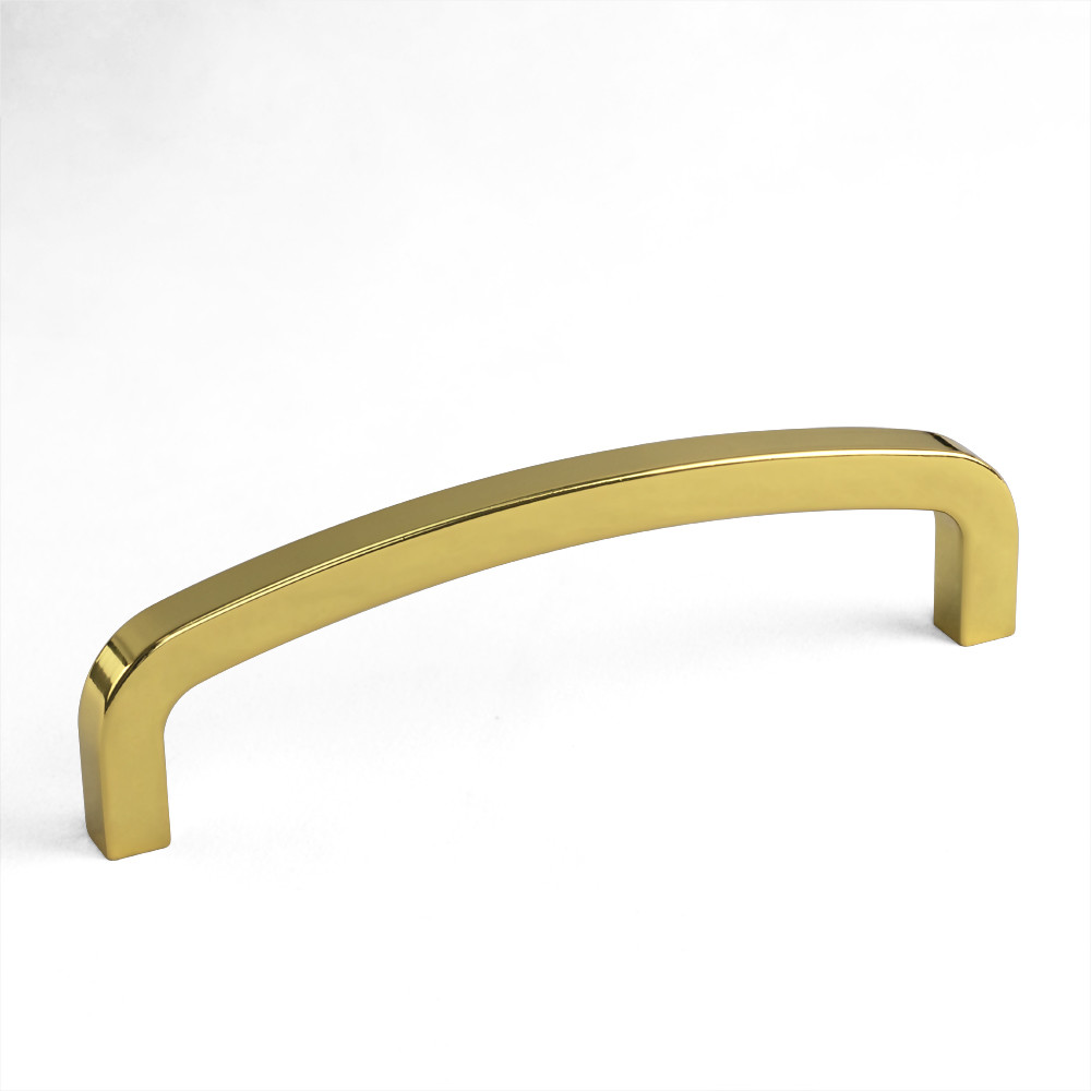 115mm Zinc Cabinet Handles Wardrobe U Shaped Drawer Pulls