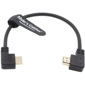 Right Angle HDMI 30cm Z Cam E2 L Shape 4K 60P HDMI Cable for Atomos Shinobi