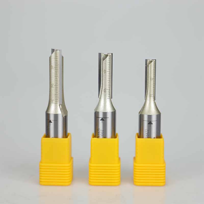 Arden High Precision Straight Knife End Mill 1/2 1/4 Shank TCT Double Edge Cutter Head for Trimming Engraving ODM OEM Customized