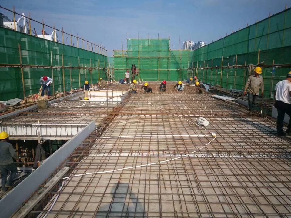 Building Lightweight 1220x2440×12mm Plastic Concrete Wall Forms