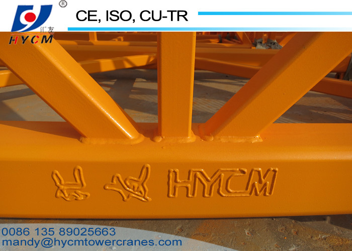 Tower Crane Manufacture 10 tons QTP6010 Construction Topless Tower Crane Factory