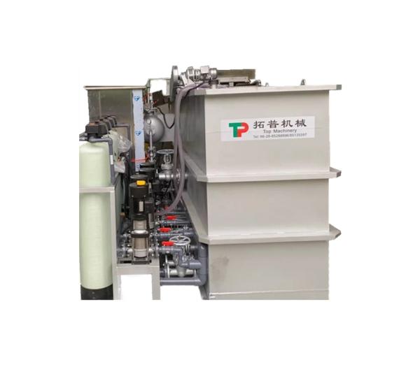1000KG DAF System for Electroplating Dairy and Textile Industry Wastewater