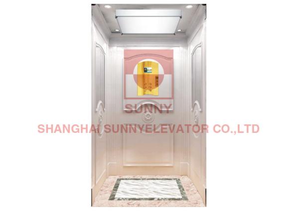 0.4m/S Stable Performance Small Villa Home Elevator Lift Stainless Steel