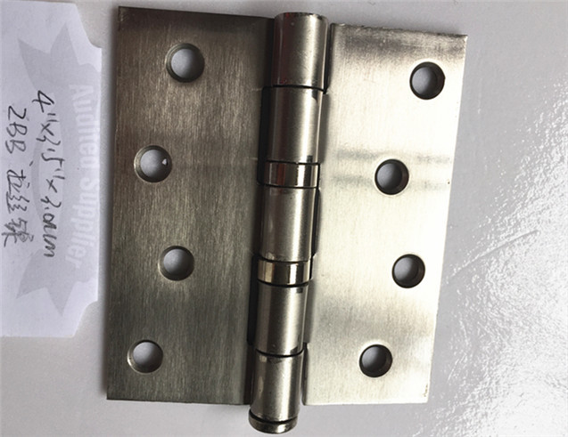 SS 4 inch SN ball bearing drawer butt hinge