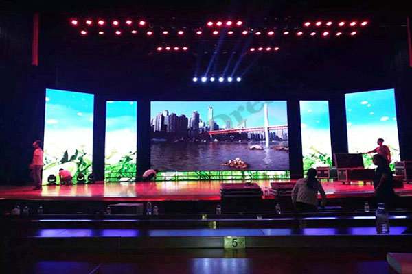 Indoor commercial led display screen rental
