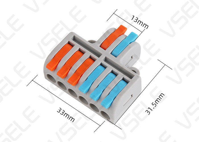 4mm² Lever Nut 250V RV BV Wire Junction Connector