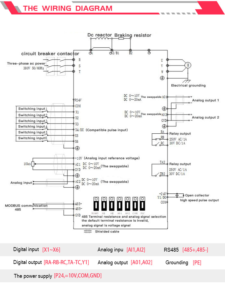 AC Motor Heavy Duty Inverter 40 HP 50 HP Variable Frequency Drive