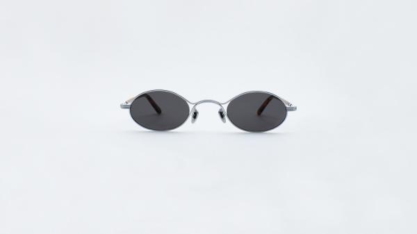 Fashion Men Women Retro Small Oval Sunglasses Titanium Frame Shades Unisex
