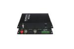 HD 2 channel RS485 3G SDI fiber video transmitter used digital optical