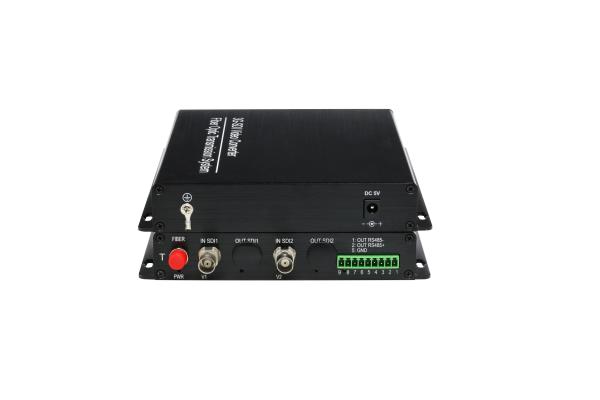 80KM distance SDI Video fiber Converter , digital signal fiber optical