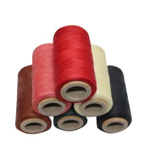 1mm 150D Waxed Thread Coated Cord for Heavy Duty Leather Sewing Book Binding and