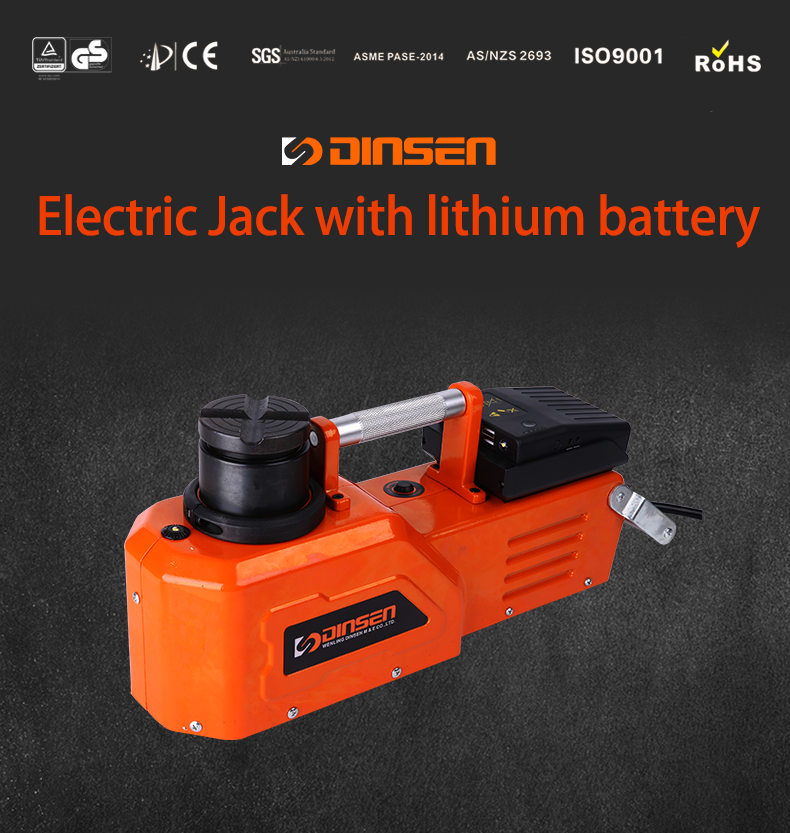 Widely Used 12 Volt Electric Wrench 10 ton auto electric hydraulic jack Car Electric Jack For SUV