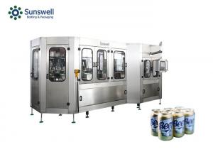 Automatic Beer Can Filling Machine High Precision Alcohol Filling Capping Machine Manufactures