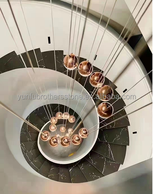 Modern Polished White Marble Stairs Tiles Cut-to-Size Natural Stone for Interior Design