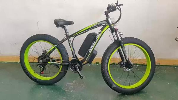 CE Certificate 1000W Motor 13AH Lithium Battery Electric Bike SMLRO XDC600 26x4