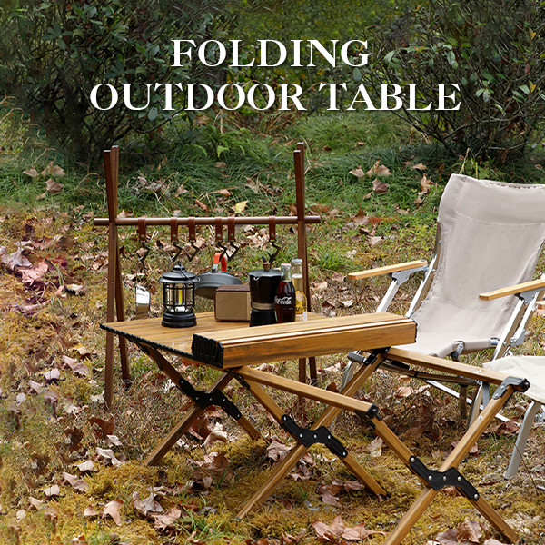 1.2m Rectangular Folding Camping Table Portable Aluminum Picnic Table