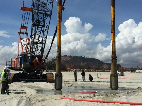 Highly Recommended Stone Column Equipment Steel Material Electric Vibroflot for