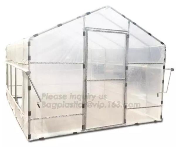 Agricultural Glass Green House for Commerical,Pop up Greenhouse Eco-friendly