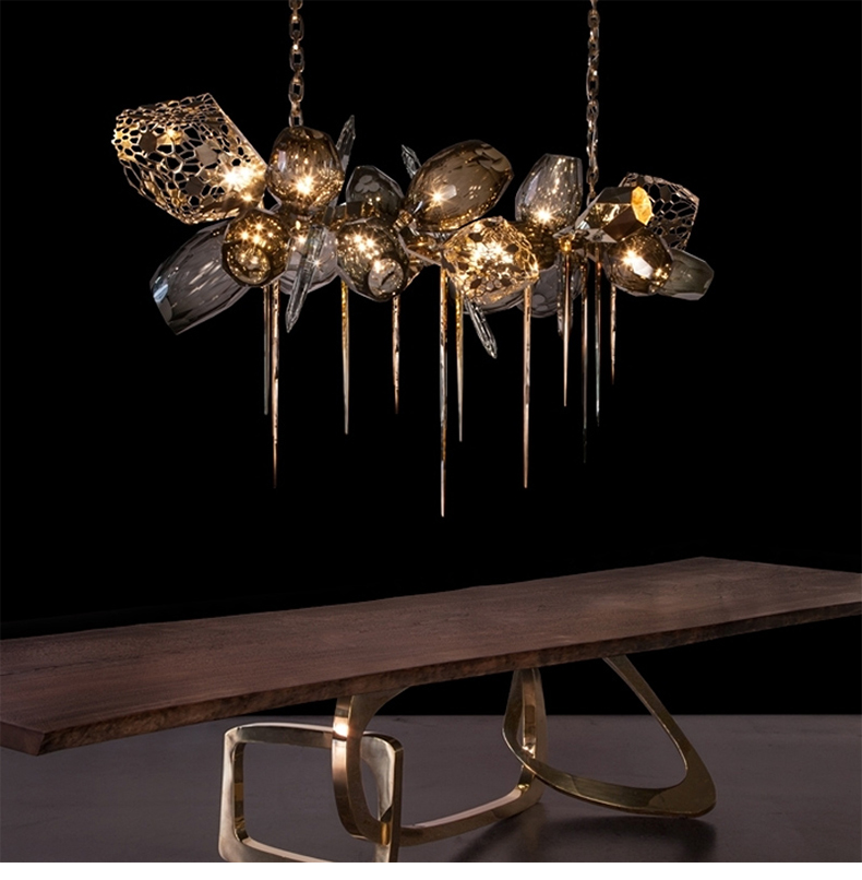 Modern Italy Designer Chandelier Lighting Kichen Hanging Chandelier For Stairway Chandelier(WH-MI-445)
