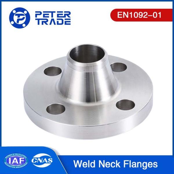 EN1092-01 Weld Neck Pipe Flange WNRF Flange PN2.5 Carbon Steel Weld Neck Flange
