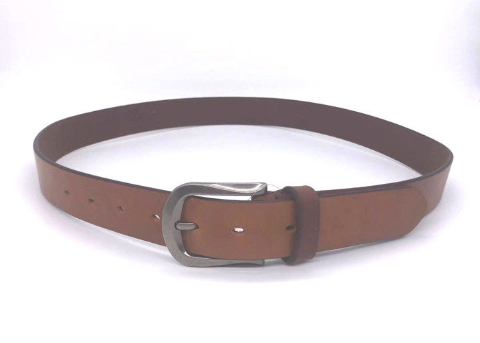 Men's Classic Leather Jeans Belt Custom Man Casual Dress Belt