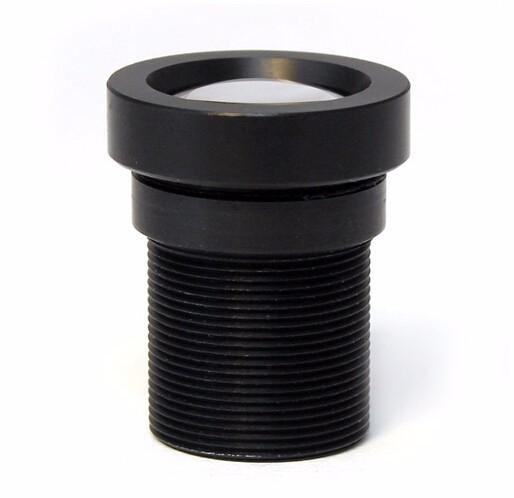 1/2.7” 25mm 3megapixel M12-mount long focal low-distortion lens