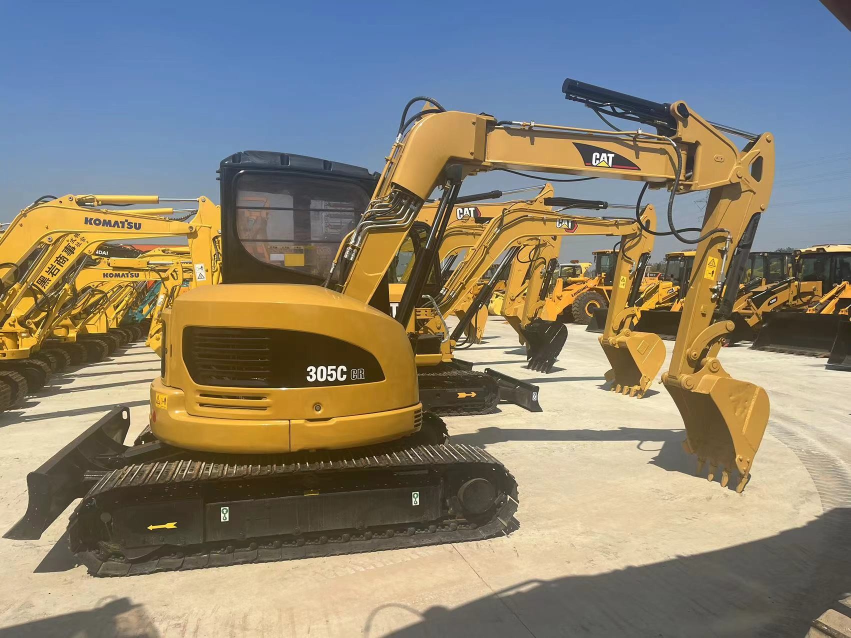Used Caterpillar Caterpillar 3.5 Ton Bucket Capacity 0.8m³ Crawler Digger