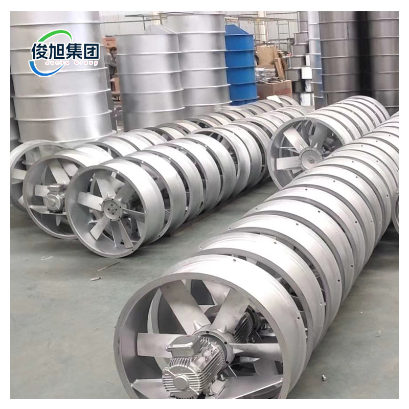 Heavy Industry High Temperature Resistant Exhaust Fan With Blade Material