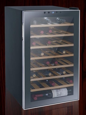 51 Bottles 128L Wine Cooler Single Zone (compressor Wine Cellar)