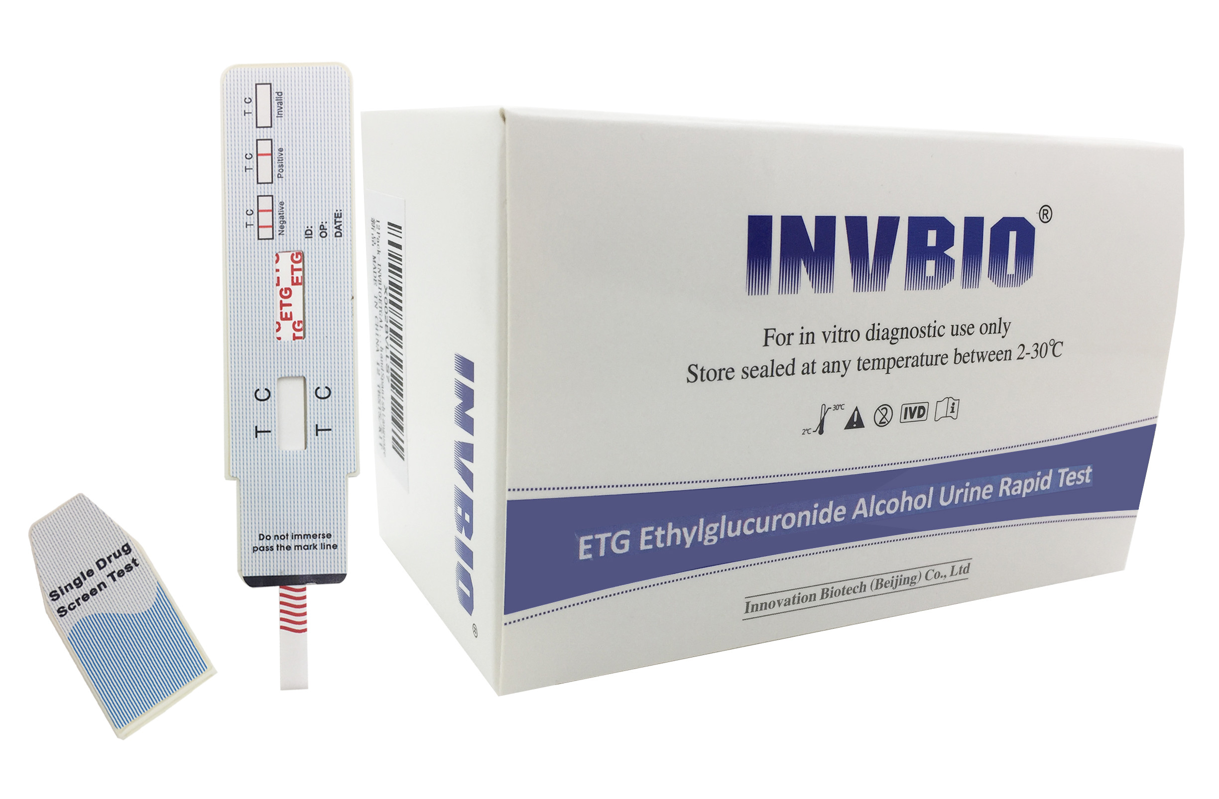 Medical Kit Etg Alcohol Test Urine Dip Card Mark Iso One Step Rapid Test