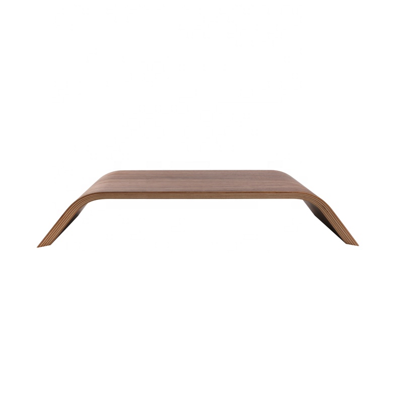 Bent Wood Stand Desktop Computer Universal Wooden Stand Dock Holder Display Bracket for PC Notebook Laptop