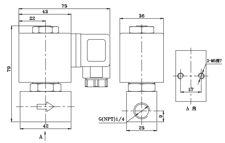 1/4'' 3/8'' 1/2'' Stainless Steel Solenoid Valve Normally Open 24V 220V
