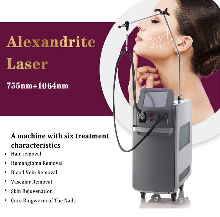 Painless 1064nm Nd Yag Laser Long Pulse For Hair Removal And Skin Rejuvenation