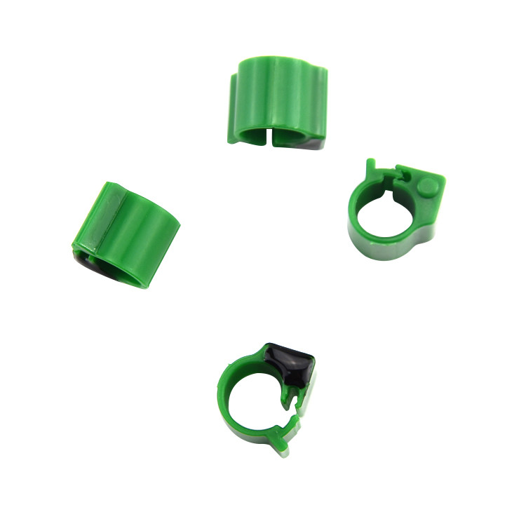 Blue Customized RFID Animal Pigeon Leg Rings / LF UHF Pigeon Id Rings