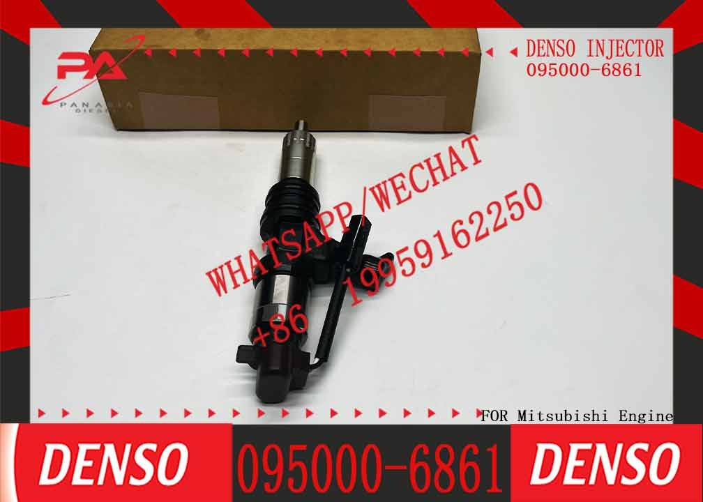 high quality diesel engine Fuel common rail injector 095000-6860 095000-6861 ME304627 ME307086 For Fuso 6M60T