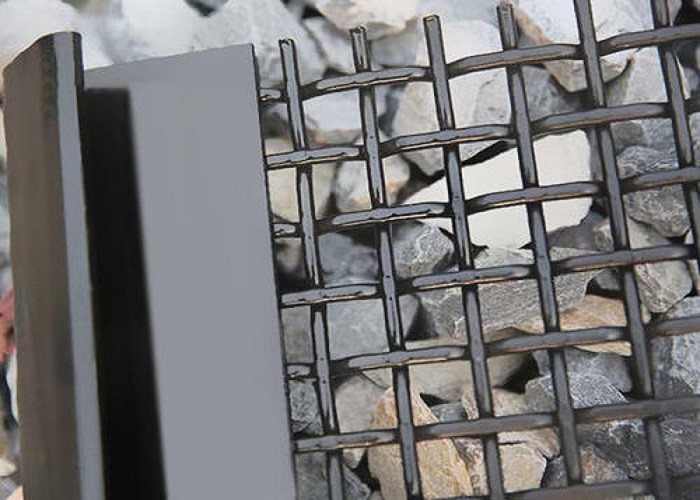2mm - 90mm Aperture Quarry Screen Mesh Mine Screen Mesh Corrosion Protection