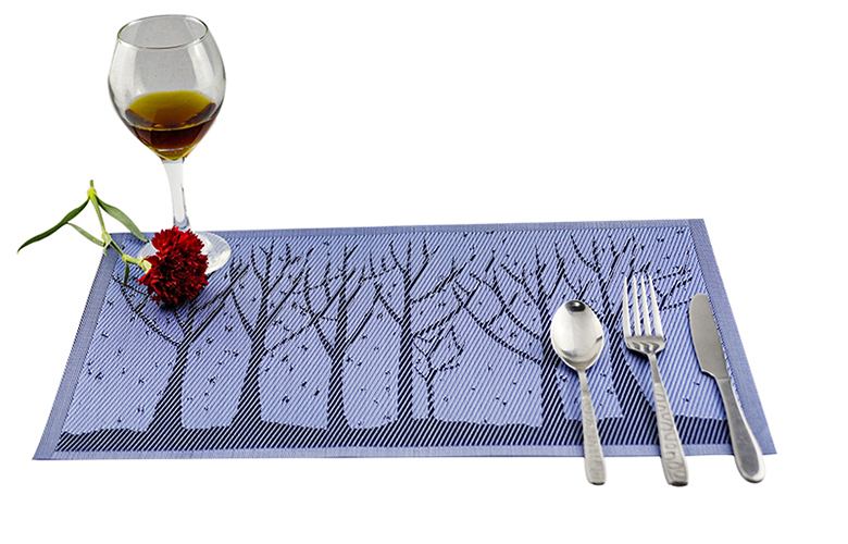 Table Decoration Modern Placemat Non-slip Washable Tablemats for Restaurant and Family