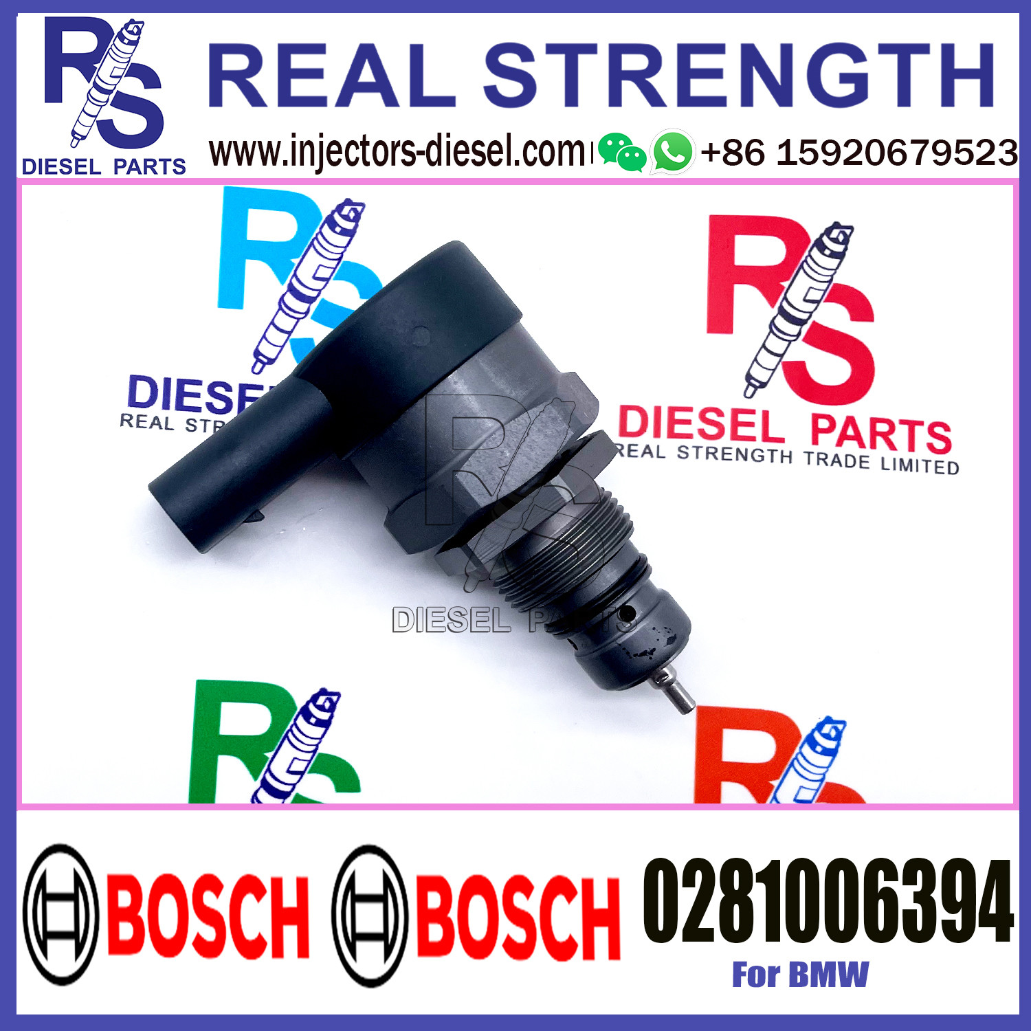 BOSCH Control Valve 0281006394 DRV Regulator Solenoid 0281006394 Applicable to BMW