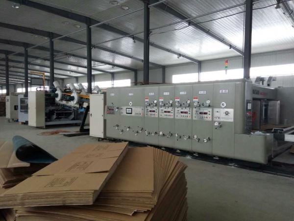 Corrugated Carton Machine Carton Making Machine 18.5KW 11.5m Length