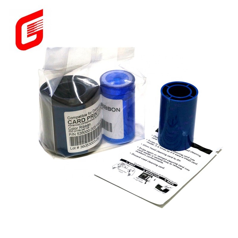 Original CD800 YMCKT Color Ribbon for Stock Datacard Printer 535000-003 Width 9mm
