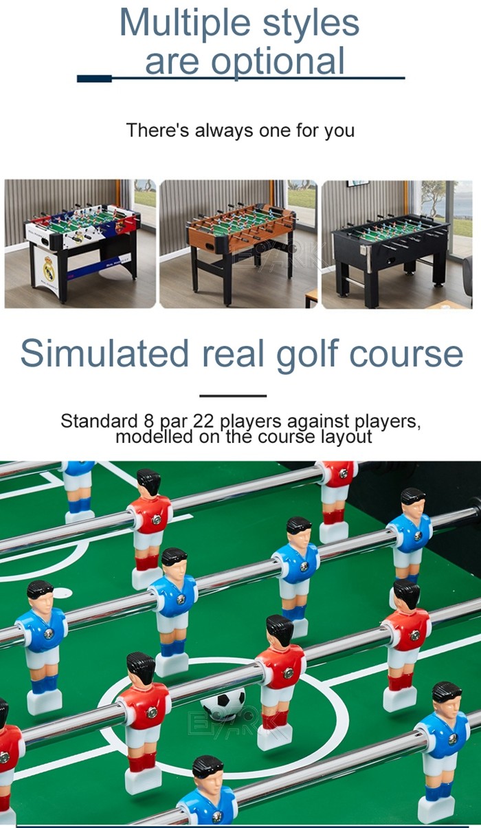 1 Player Wooden Football Table Home Version Soccer Table Game