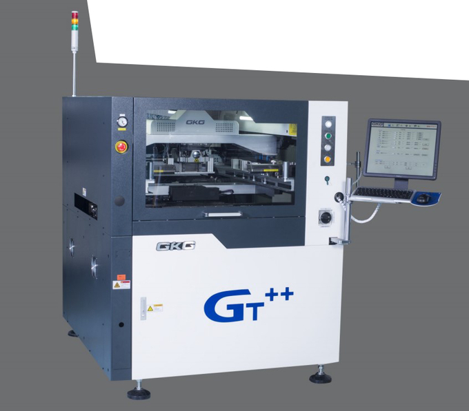 High Precision SMT Solder Paste Printer with Droops of Rain Cleaning System 0