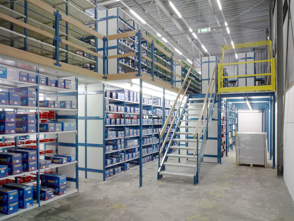 High Quality Heavy Duty Multi-tier Mezzanine Floor Racking and Shelving System