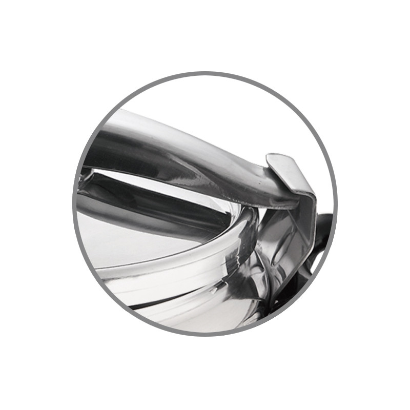 Anti Explosion Polished Surface Bakelite Handle Cooker 3 Litre Aluminium Alloy