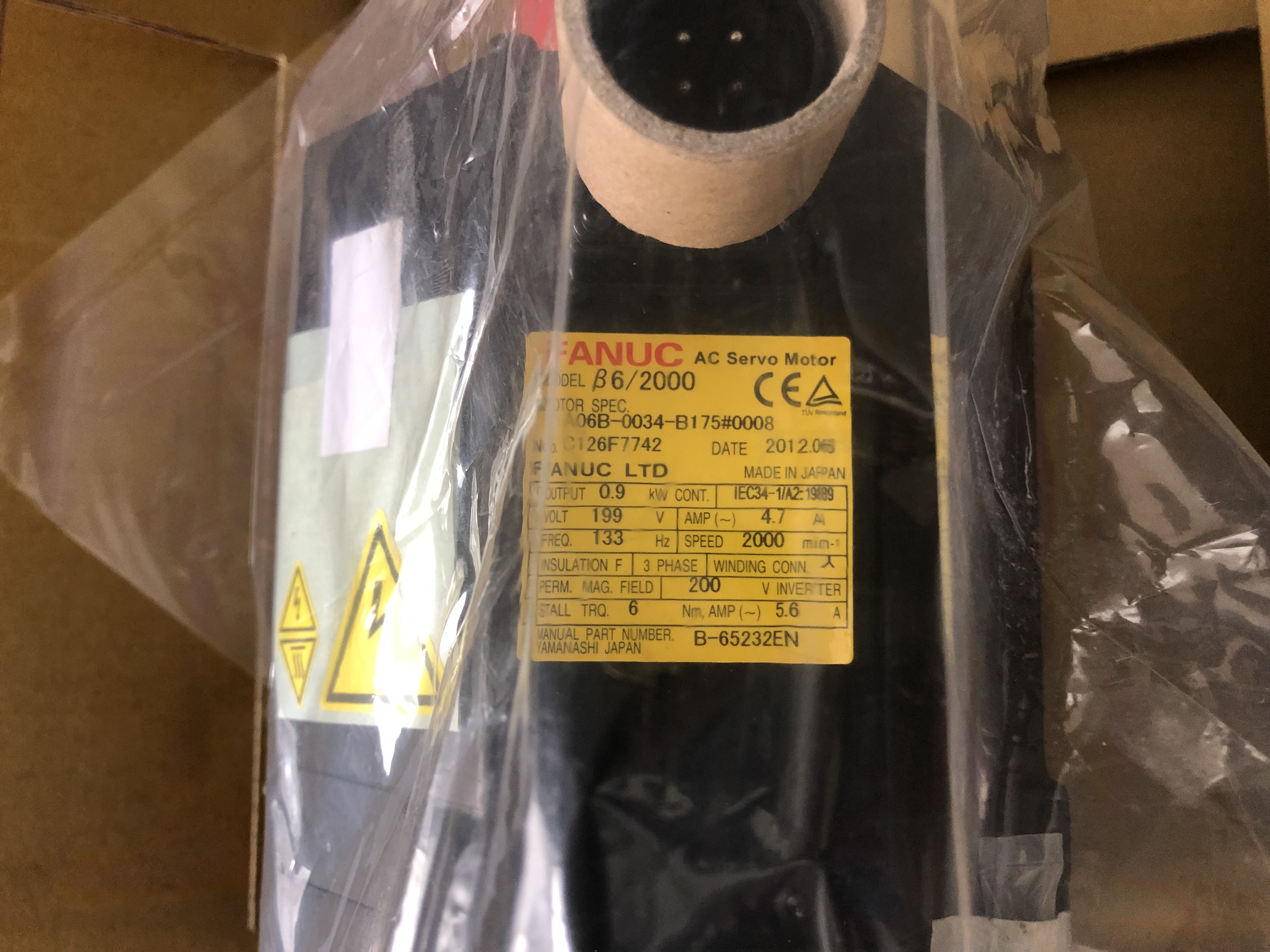 A06B-0034-B175#0008 New Fanuc Servo Drive Automation Control Manufactures